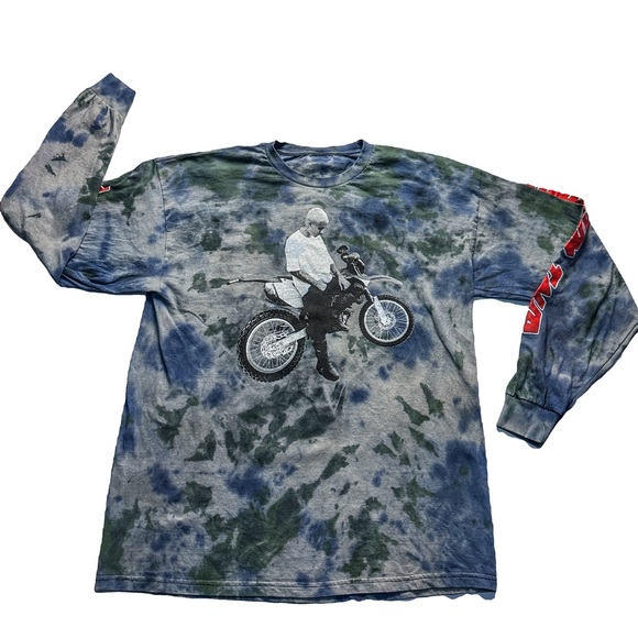 Justin Bieber Stadium Tour Tie Dye Custom - Picture 1 of 6